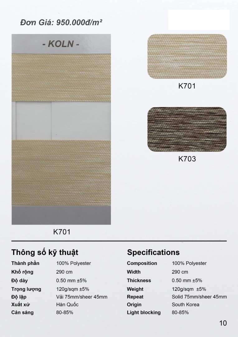 RÈM CẦU VỒNG MÃ KOL